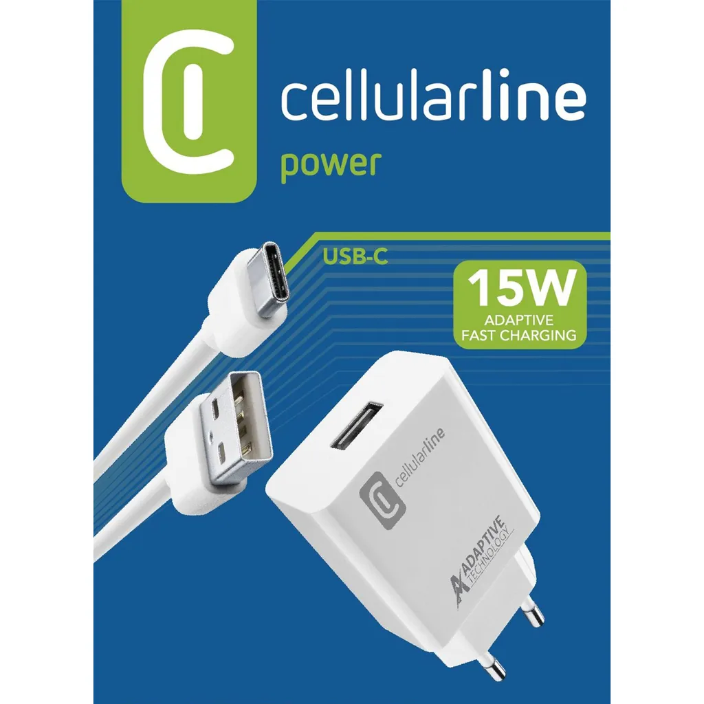 Chargeur Samsung 15W USB-C avec Technologie Adaptive Fast Charge Blanche - 5