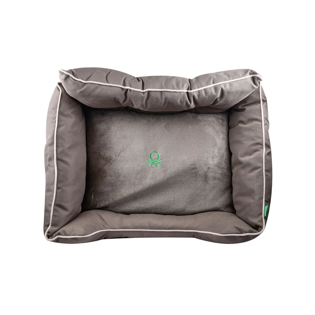 Benetton Lit pour animaux domestiques Marron 50x40x18 cm Panier Confort