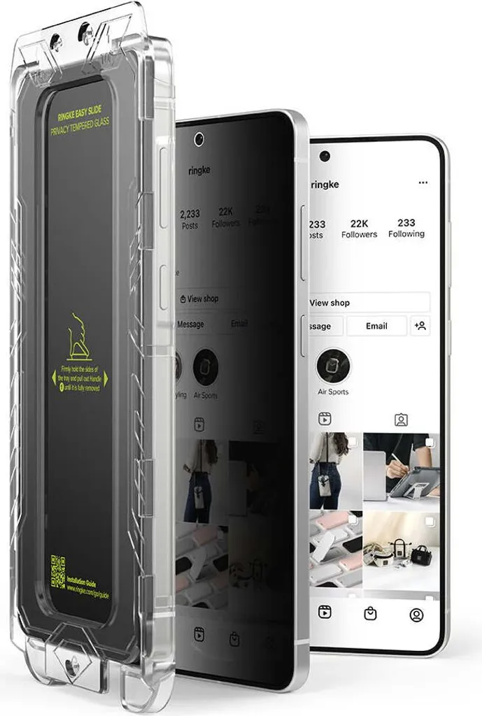 Protezione Schermo Privacy S25 Edge Ringke - Sicuro e Resistente - 2