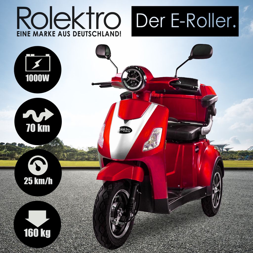 Rolektro Seniorenmobil 1000/30 Elektromobil 
