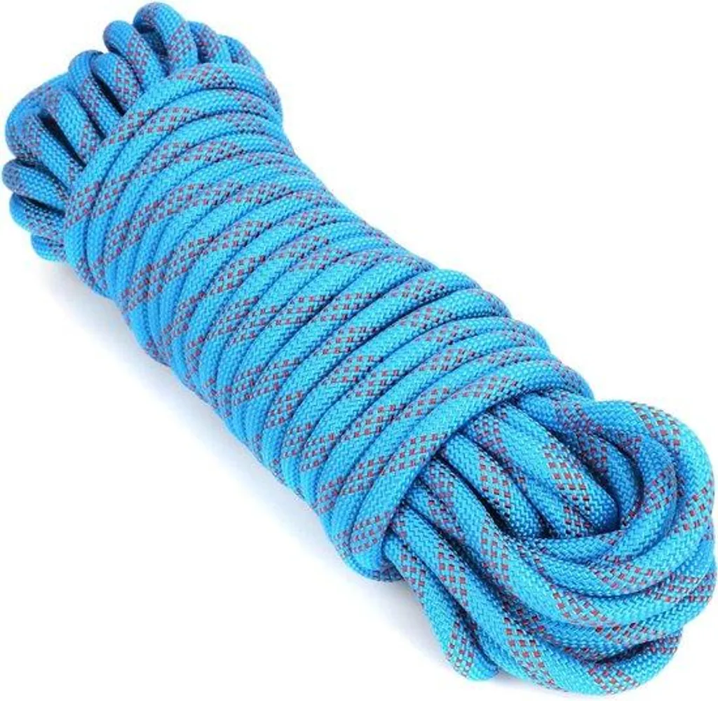 Corde bleue 10 mm x 20 m polyvalente pour nautisme et agriculture