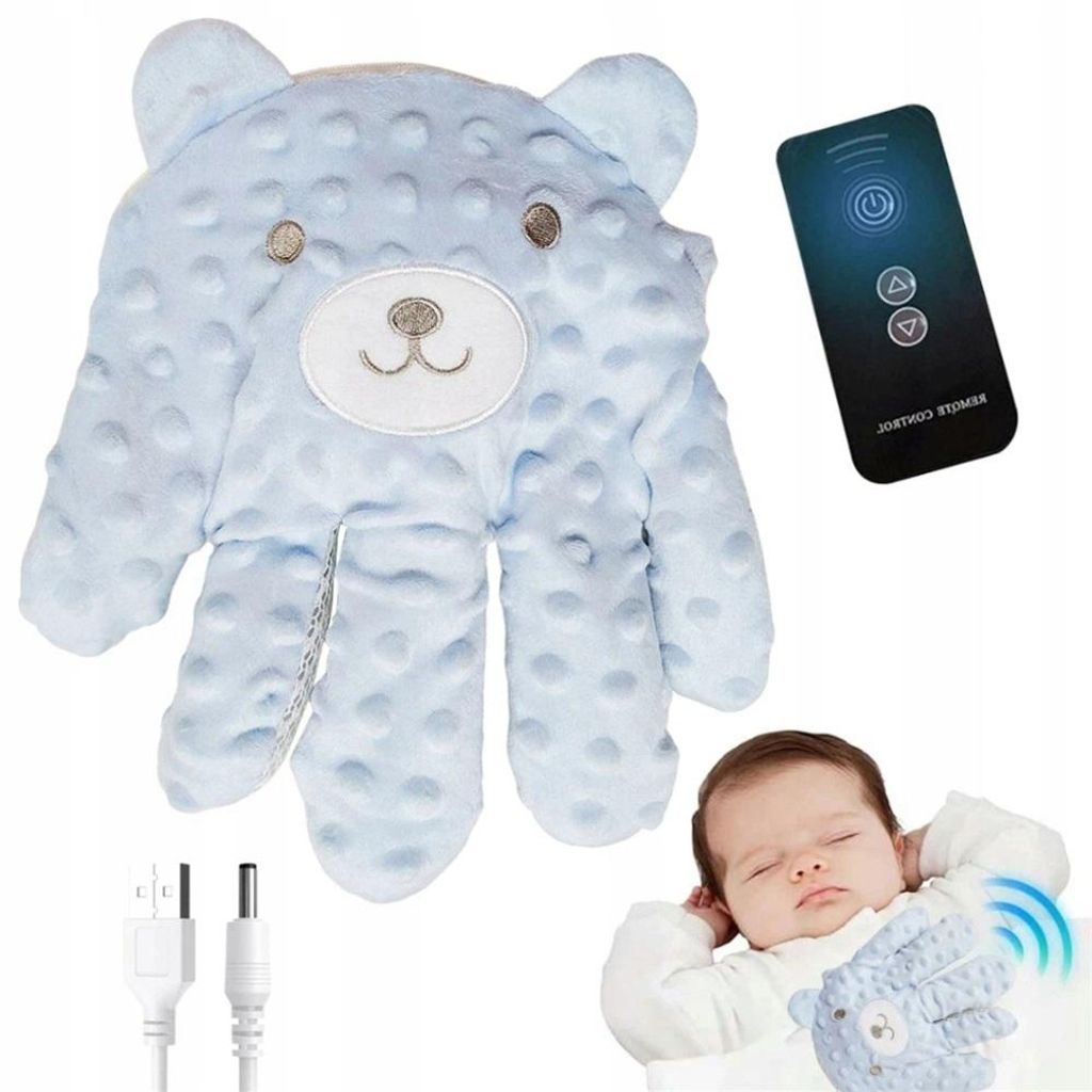 Jouet apaisant pour bébé – Peluche pour s'endormir avec Image du produit 