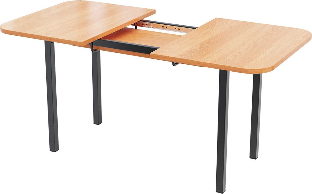 Klassischer ausziehbarer Esstisch 120cm,Teleskoplänge bis Produktbild 