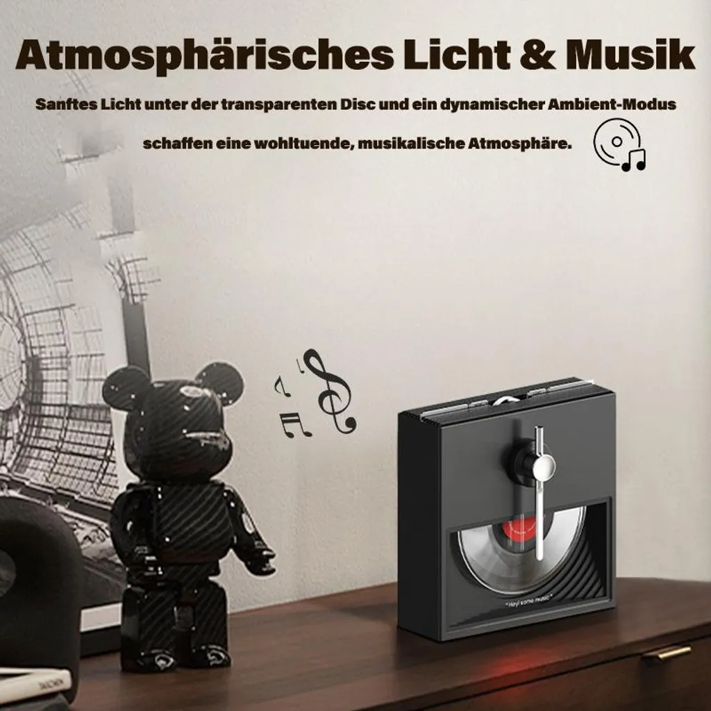ZELURXX Enceinte Bluetooth Blanche - Double Haut-parleur 5W Son à 360° - 3