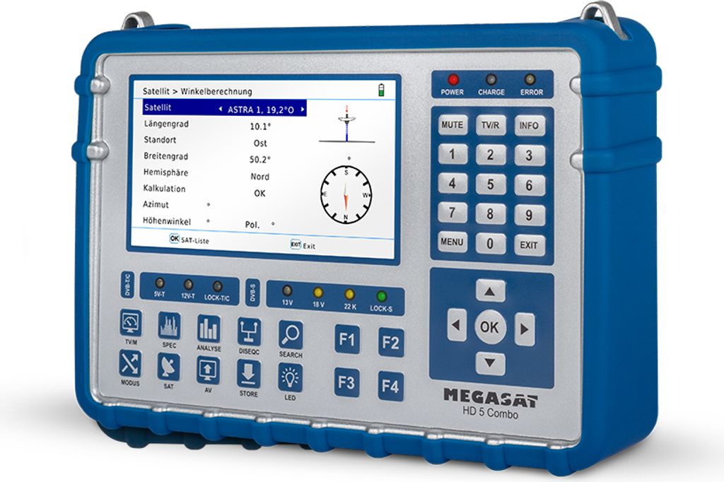 Megasat vyhľadávač signálu HD5 Combo Obrázok produktu 18