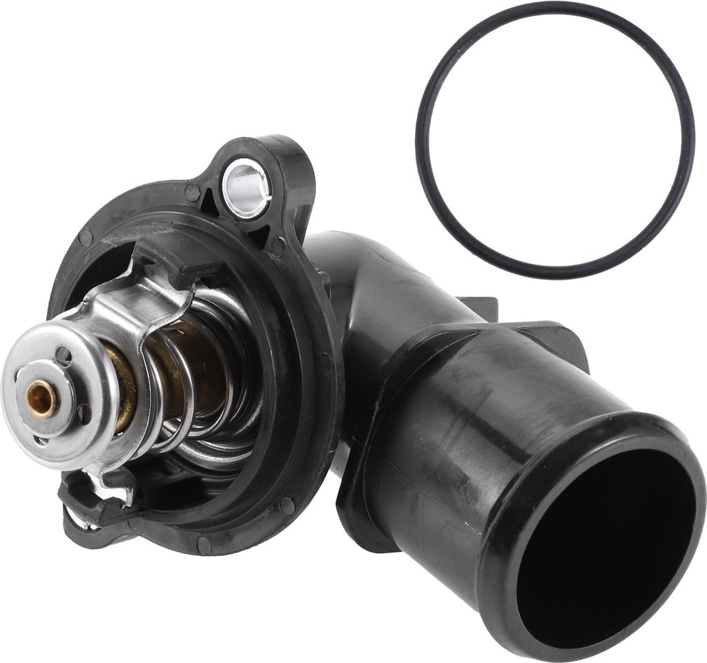 Auto Thermostat Motor Kühlmittel Thermostatgehäuse Montage Nr. 68253514AA für Jeep Grand Cherokee 14-19 für Ram 1500 2014-2018 2020 2021 Schwar...