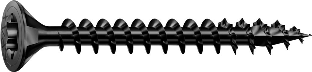 SPAX SeKo T-STAR+ 4,0 x 16 Schwarz verzinkt HP, Produktbild 9