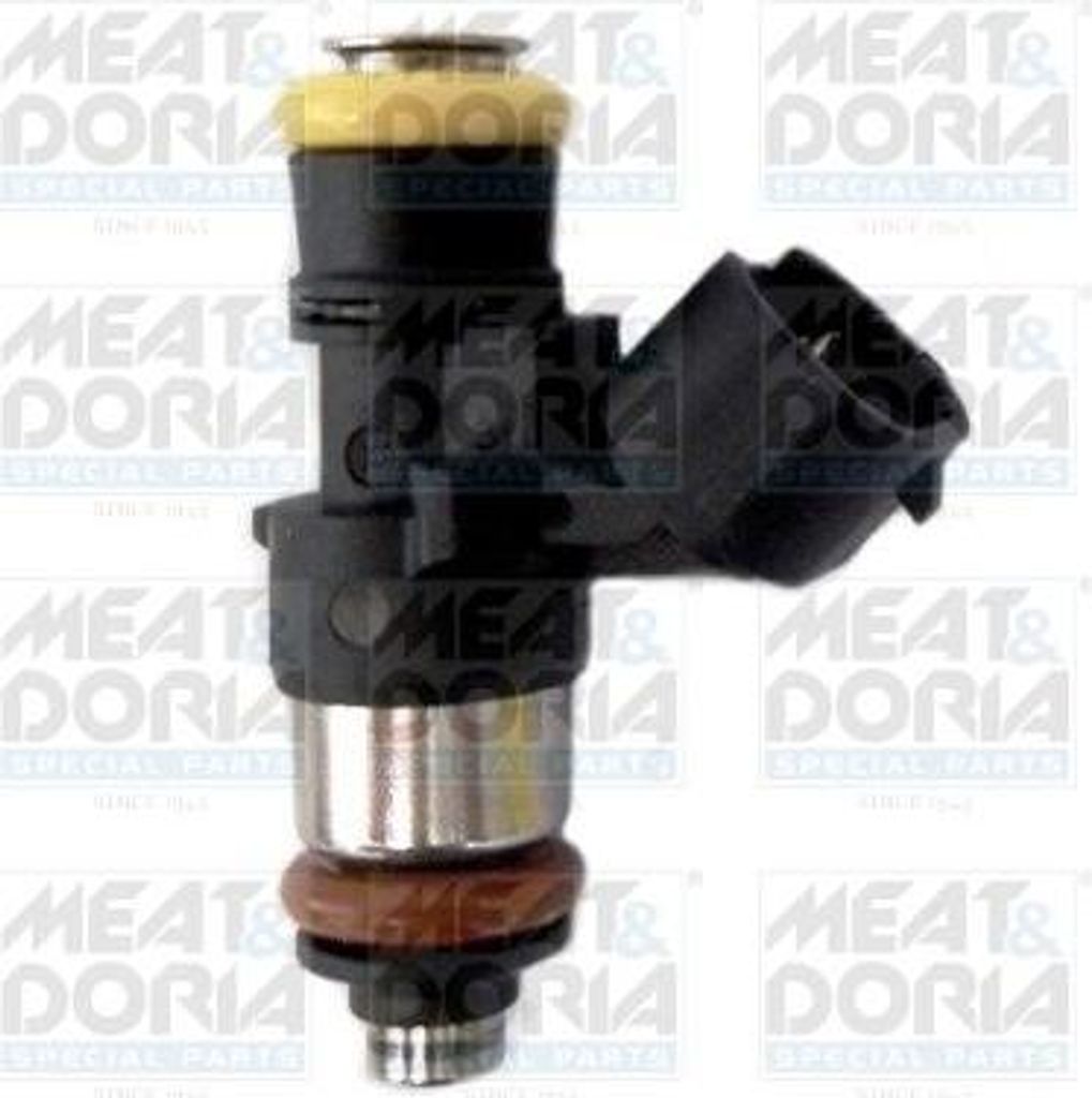 MEAT & DORIA 75114839 Einspritzventil OE 55228365 kompatibel mit Ypsilon, Panda, 500L, Mito