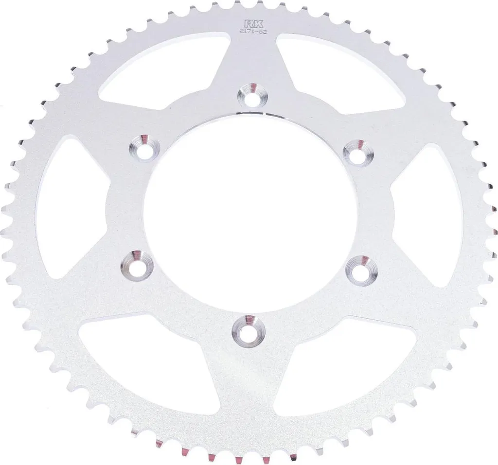 Pignon Arrière 62 Dents Pas 420 RK 2171 Idéal pour Moto de Loisir