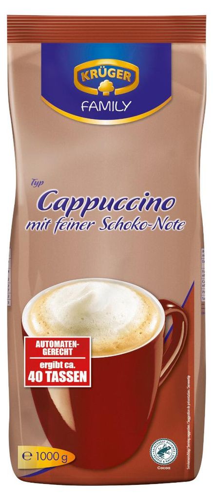 Krüger cappuccino v prášku s kakaovou příchutí balení Obrázek produktu 