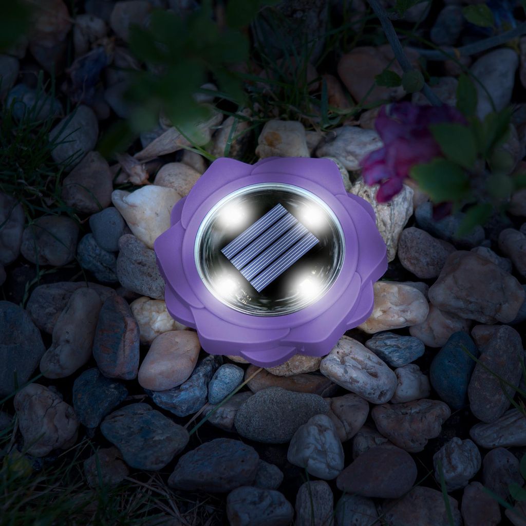 Lampada da giardino a LED alimentata a energia solare – Immagine del prodotto 