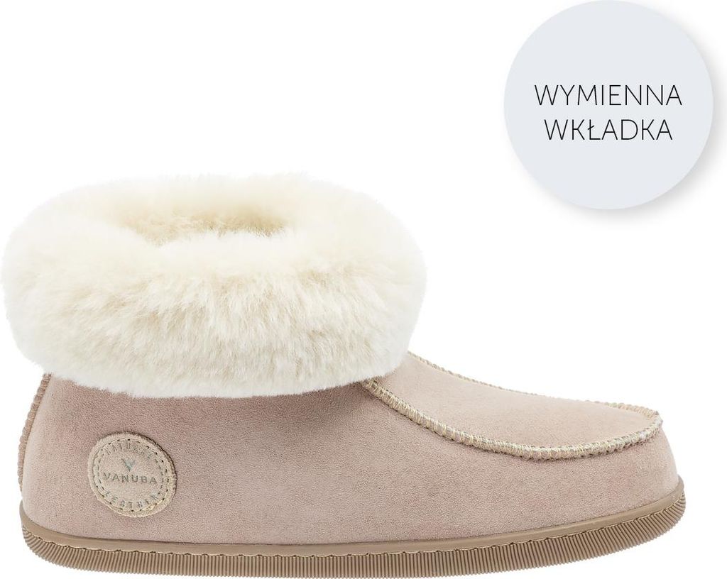 Vanuba Peppin Chaussons en peau d'agneau Femme Chaussures - Image du produit 