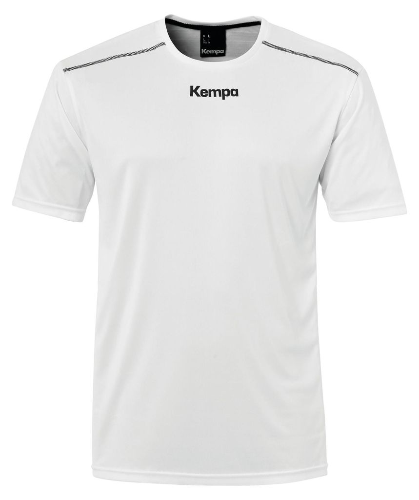 Kempa Mens Poly Crew Neck T Shirt Short Sleeve Top Sports Produktbild 