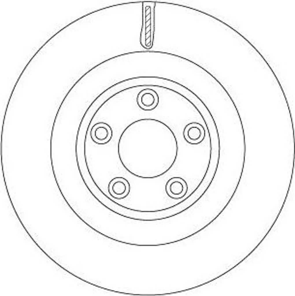 Disque de frein TRW DF6816S anti-vibration pour JAGUAR F-Type Coupe