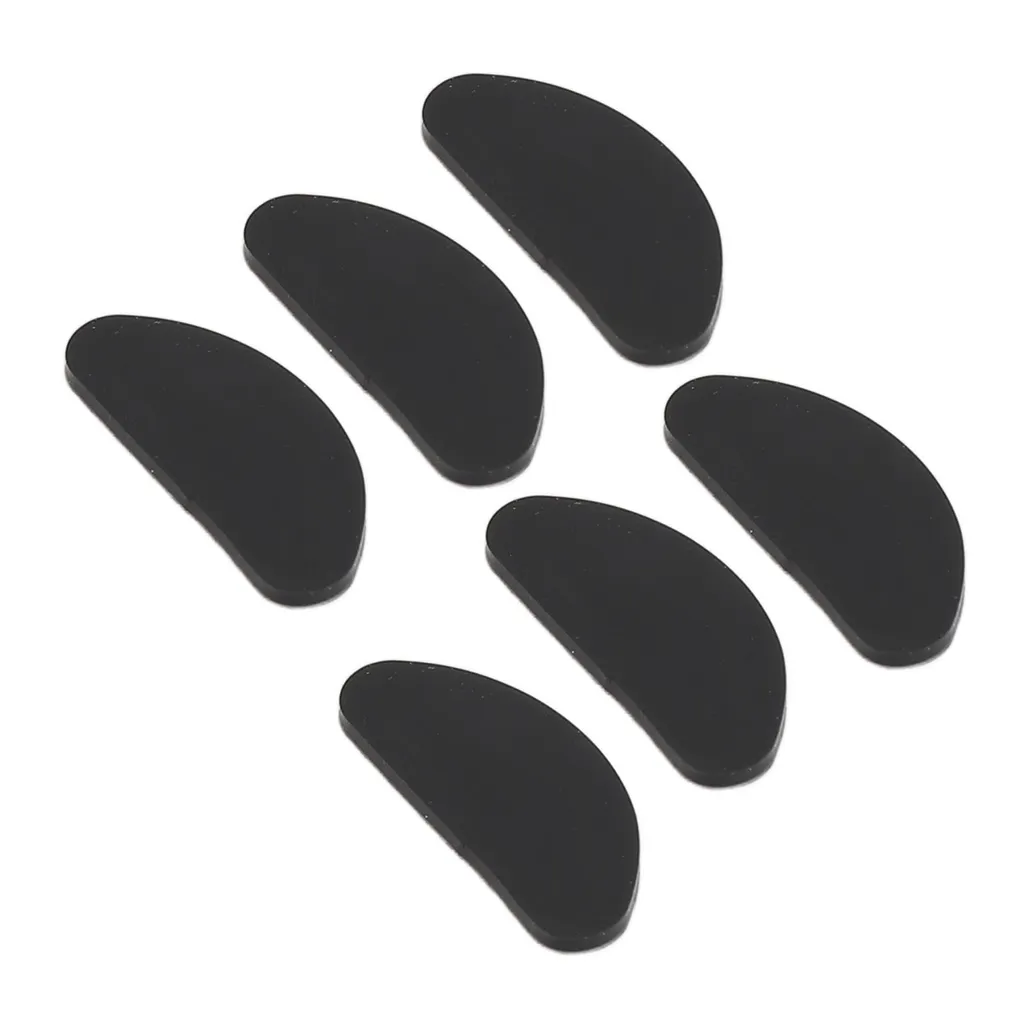 20 Paia Naselli Autoadesivi Silicone per Occhiali Forma D - 4