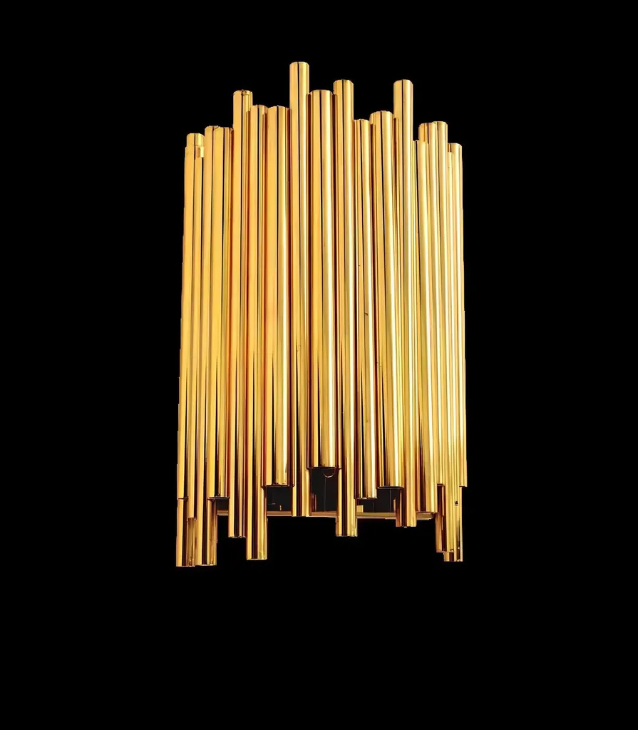 Luminaire mural design en métal et base dorée nouvelle collection OR