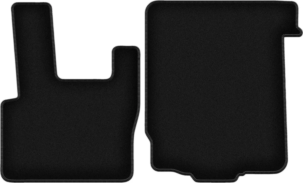 Set Tappeti Neri DAF XF105: Comfort in Velluto per Camion 2006