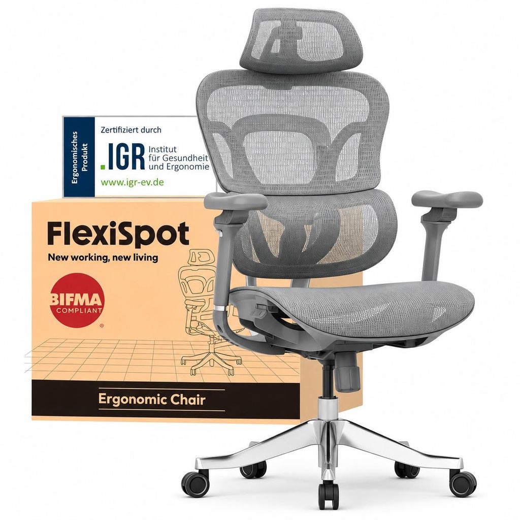FLEXISPOT ErgoX Max: Ergonomická kancelářská židle s Obrázek produktu 
