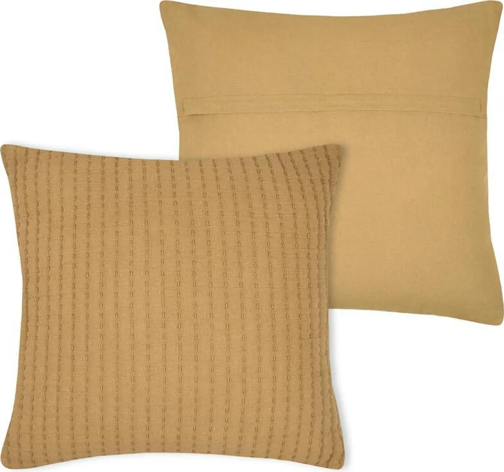 Coussin TINA vert 45x45 cm, la solution pour un confort lombaire stylé