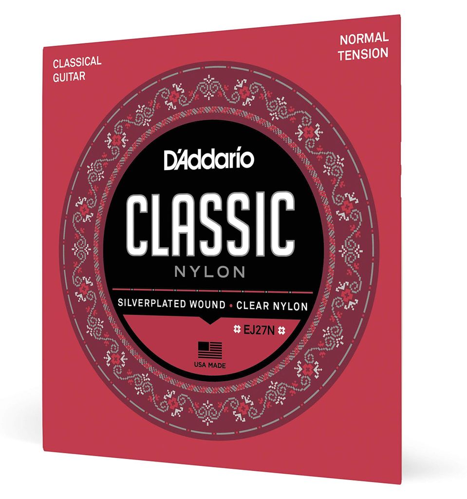 D'Addario EJ27N Gitarrensaiten Konzertgitarre Nylon Normal Produktbild 