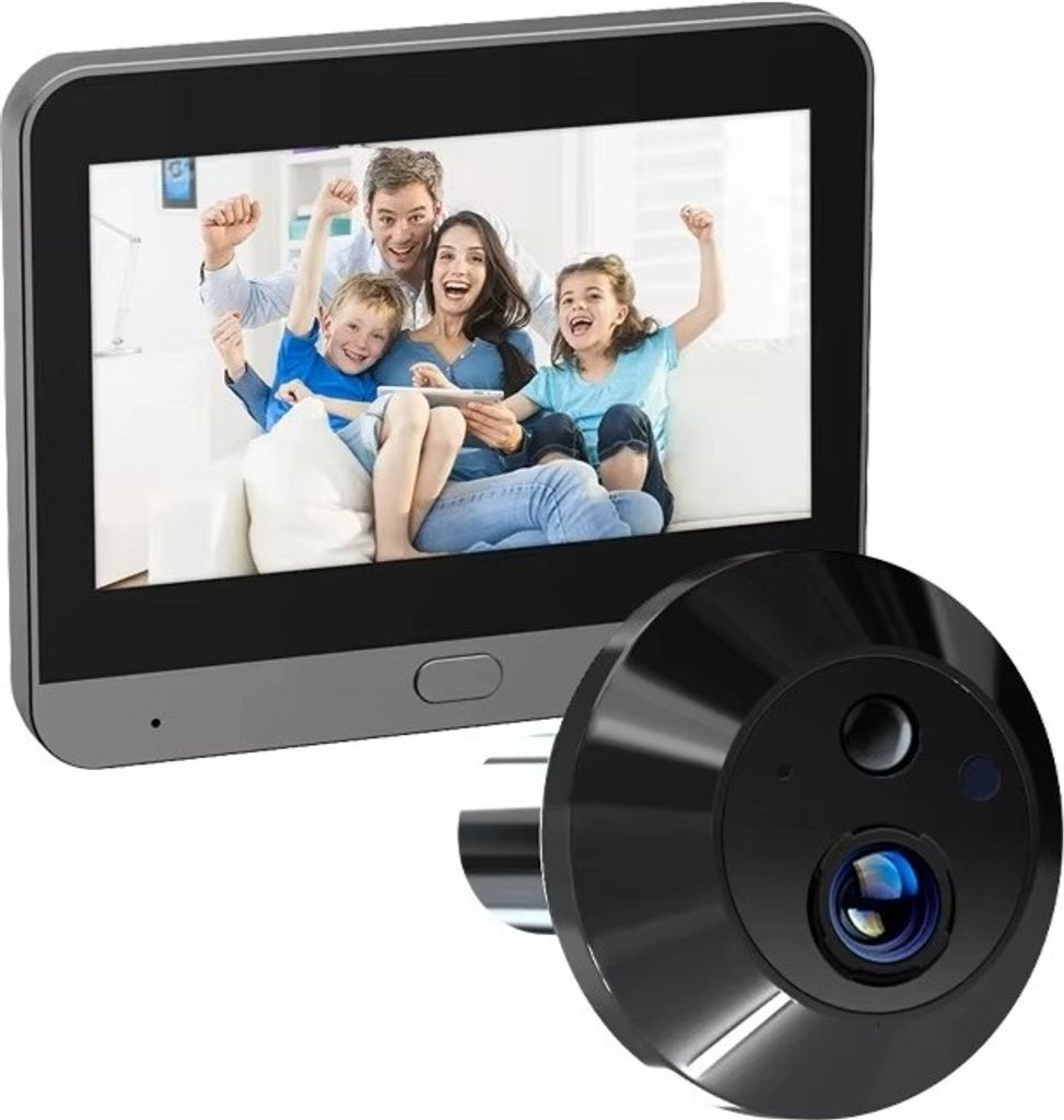 Digitálne kukátko WiFi Secutek SRT-PD10 Obrázok produktu 