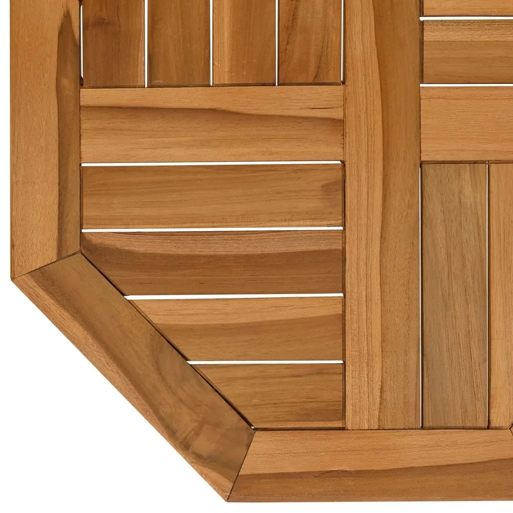 Top in Teak Massello 50x50 Ottagonale | Il Calore del Legno Vero - 6