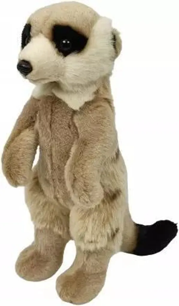 Peluche Suricate Durable 26 cm - Anti-Allergène et Facile à Nettoyer