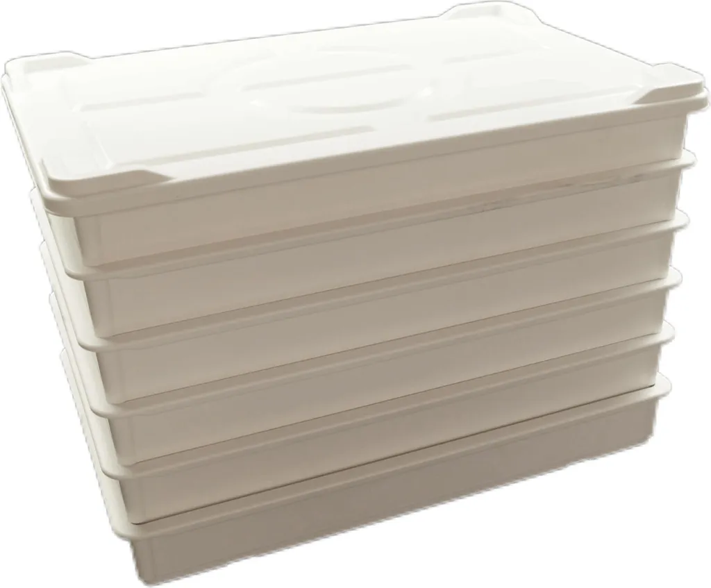 Sistema di Lievitazione Pizza 60x40x7,5 cm - 6 Unità Professionali