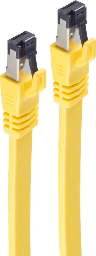 Shiverpeaks BS08-42062 Cavo LAN Cat 8.1 7.5m | Zero Lag 40Gbps Giallo
