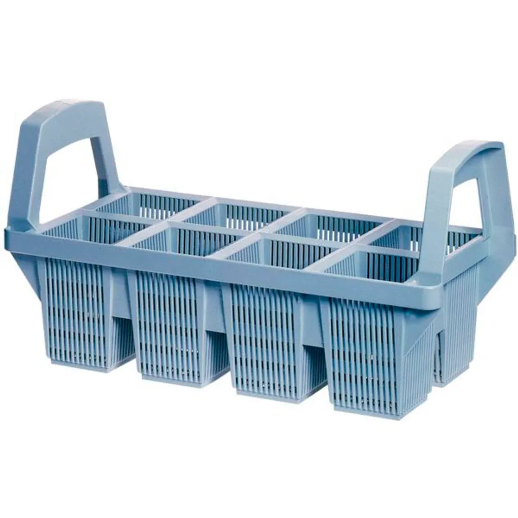 Panier à couverts FRIES robuste avec doubles poignées de transport inox