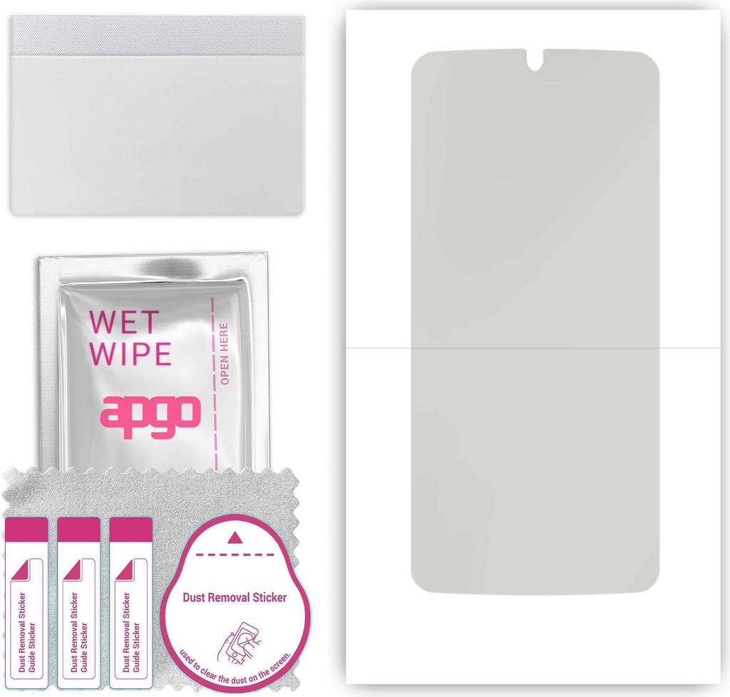 apgo Hydrogel Flip Fold Screen Protector für Motorola Razr 2022, für ein faltbares Smartphone, ohne Blasen auf der Falte