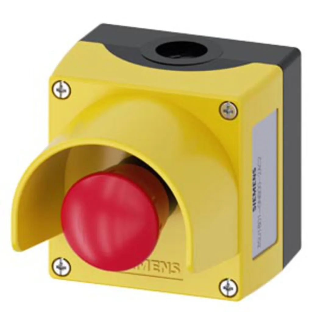 Siemens 3SU1801-0NB00-2AC2 Alloggiamento Arresto Emergenza 22mm