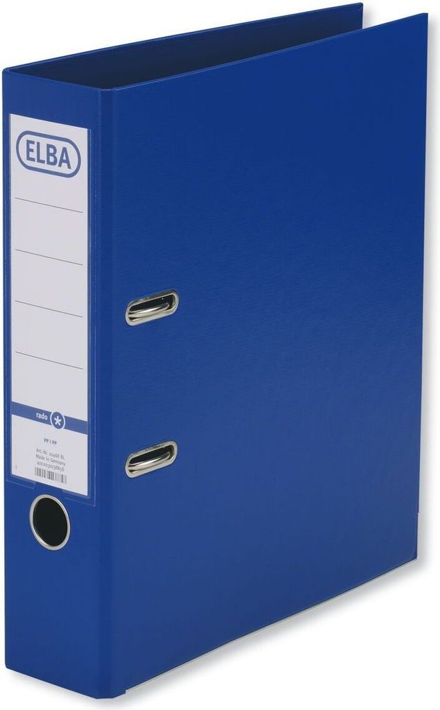 ELBA Ordner rado smart Pro+ Rückenbreite: 80 mm blau