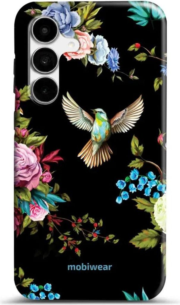 Handyhülle für Galaxy S25 FE, Mobiwear Elite Pro, Nachtkolibri