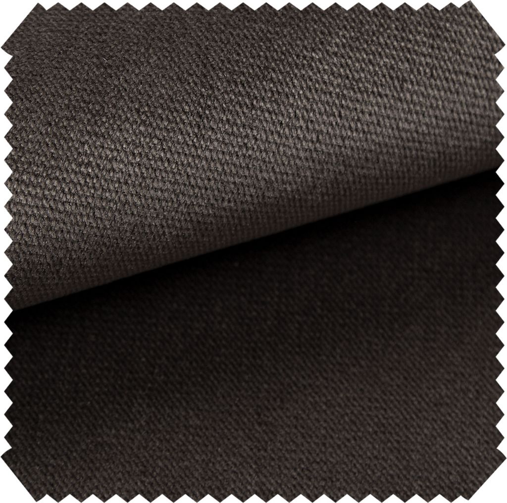 novely PASSAU - Samtig Weicher Chenille-Möbelstoff - Robuster Polsterstoff - Pflegeleichte Meterware 1lfm - Farbe: 04 Braun