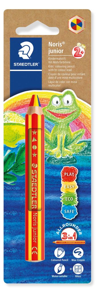 STAEDTLER® 1403 BK Crayons de couleur Noris junior BK 100 % Image du produit 