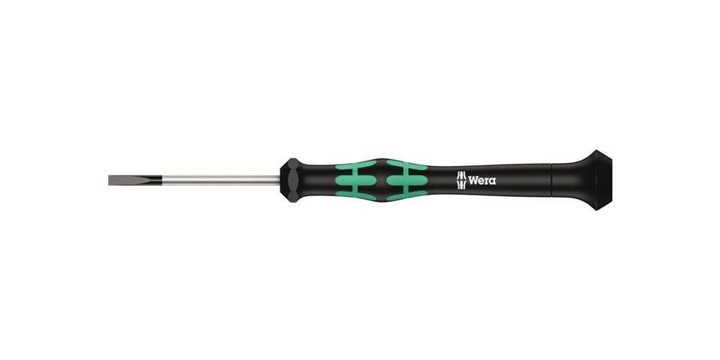 Wera 2035 Electrical & precision engineering Slotted screwdriver Blade width: 3 mm Blade length: 50 mm