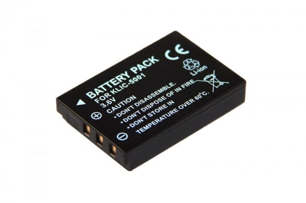 OTB Akku kompatibel zu Kodak Klic-5001 / Sanyo DB-L50 Li-Ion