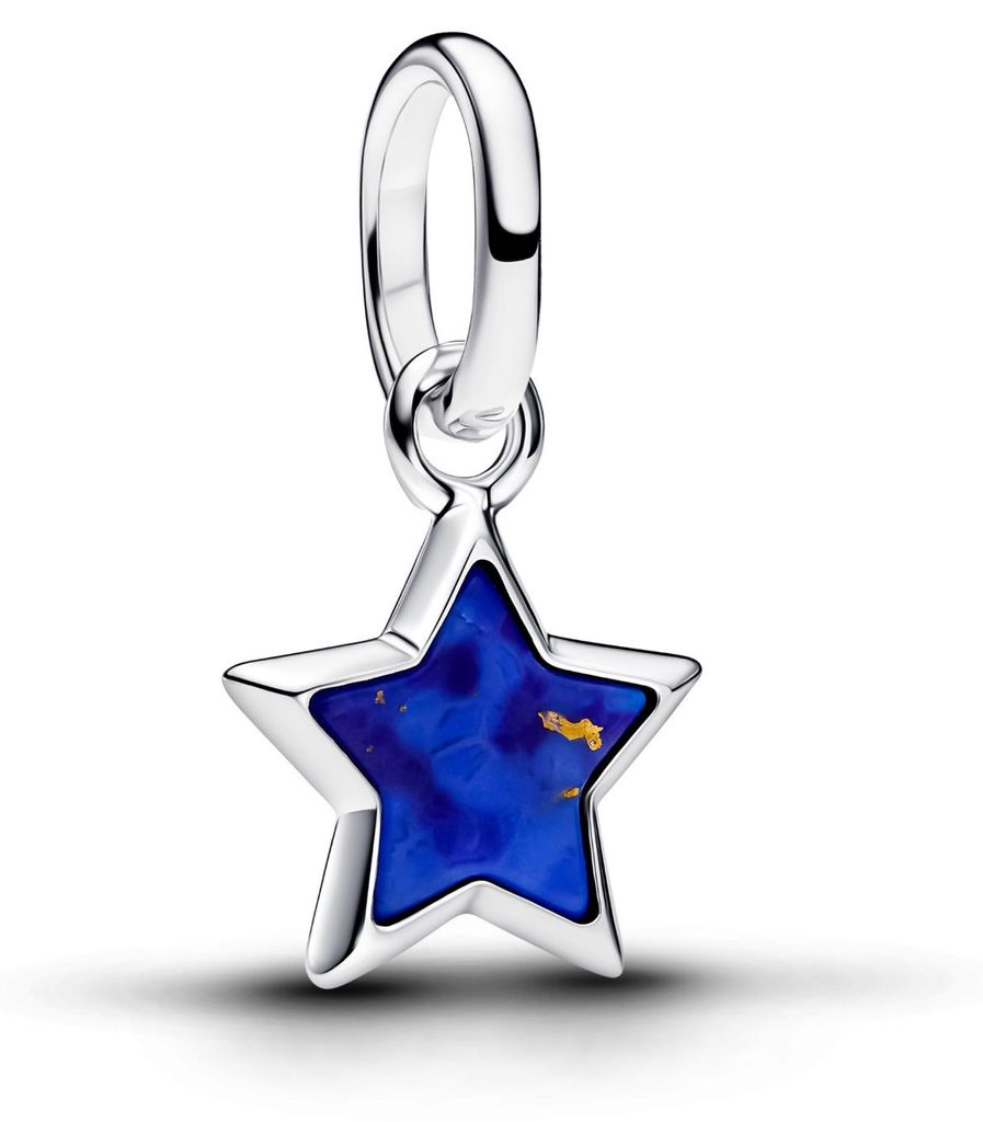 Pandora Me Mini-Charm-Anhänger Blauer Stern Sterling-Silber 794613C01