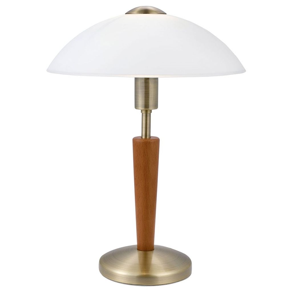 Eglo 87256 Solo 1 Lampada da tavolo Ø 26 cm Bianco brunito Immagine del prodotto 