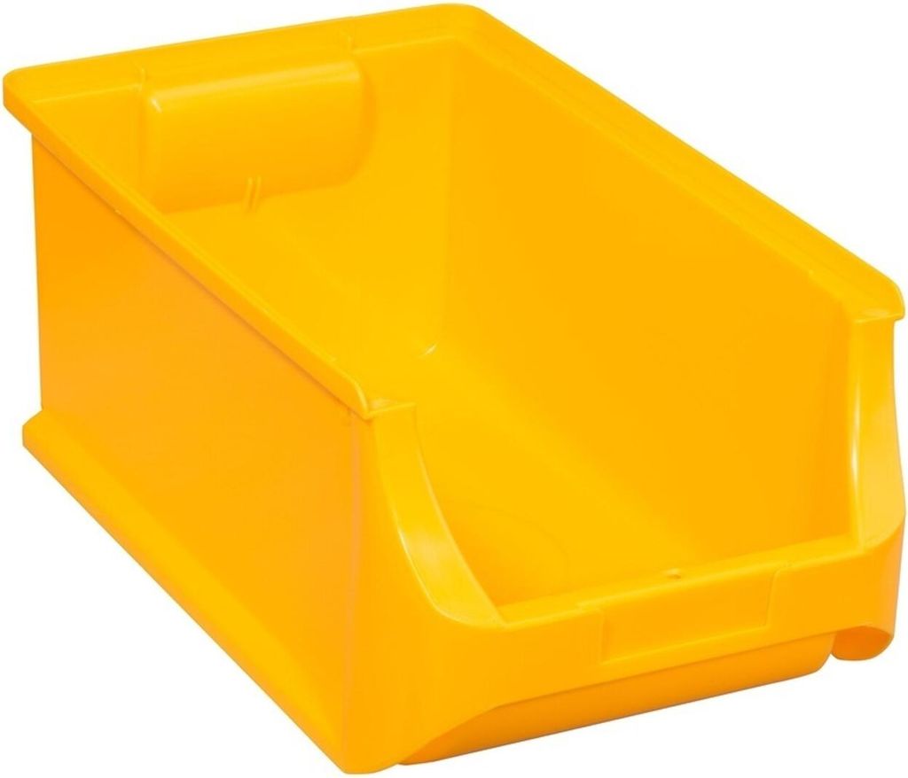 allit Sichtlagerkasten ProfiPlus Box 4 aus PP gelb