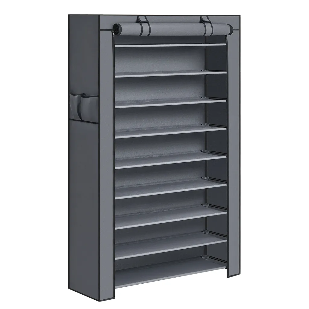 Scarpiera Portascarpe SONGMICS 10 Livelli Grigio: Prezzo Imbattibile