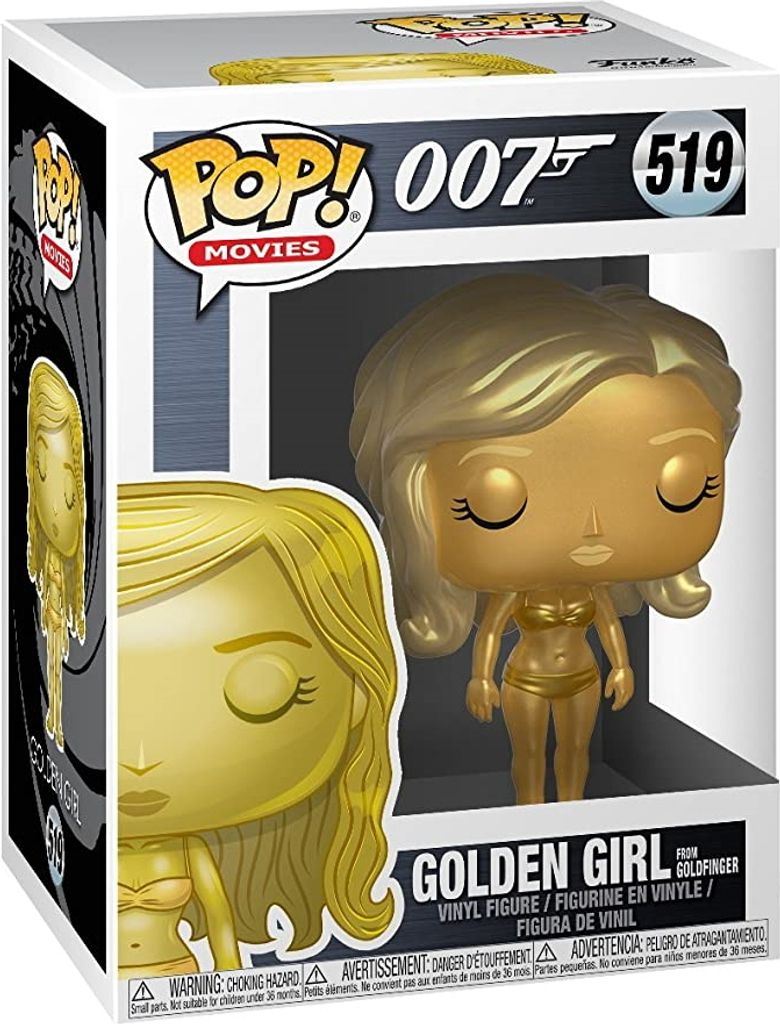 James Bond 007 - Golden Girl From Goldfinger 519 - Funko Pop! Vinyl Figur