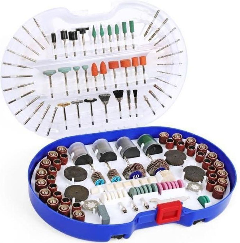 276-teiliges Zubehörset für Dremel-Minibohrer, Schleifwerkzeuge, Polierwerkzeuge und Schneidwerkzeuge