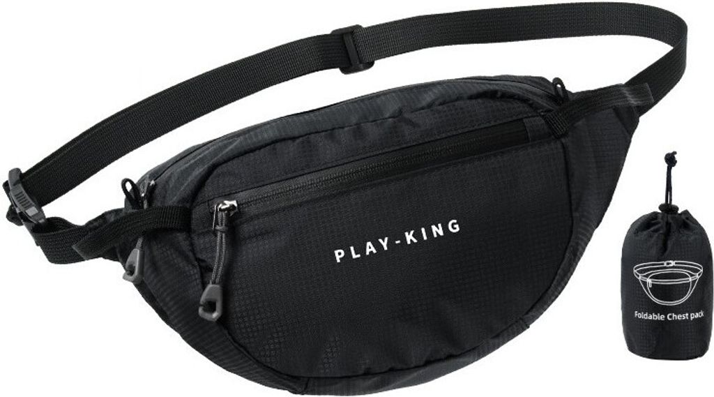 INF Gürteltasche - Leicht & Wasserdicht Schwarz