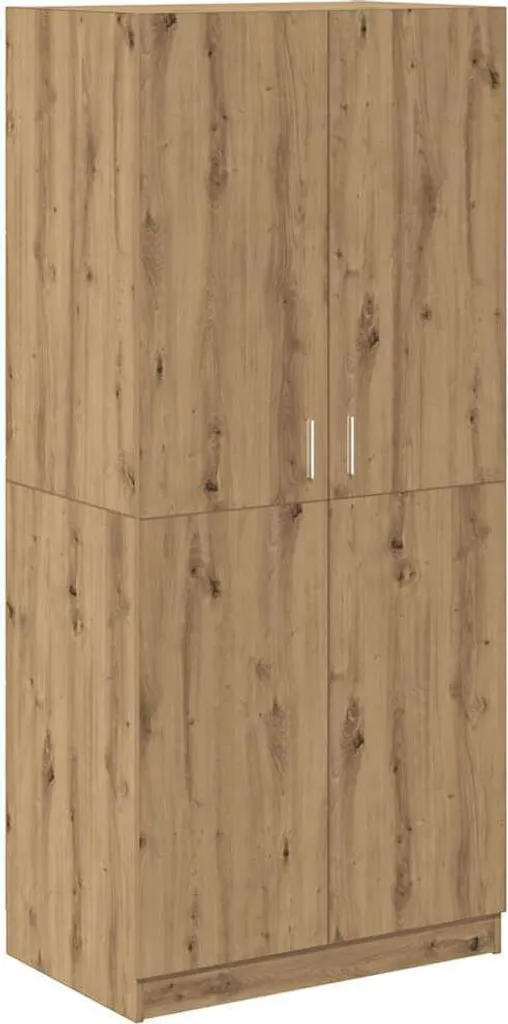 Armoire Artisan-chêne 90x52x200 cm en bois composite haute qualité