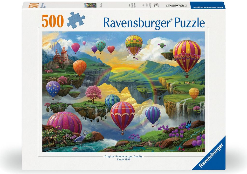 Erwachsenenpuzzle 500 Teile - Tal der Luftballons Produktbild 