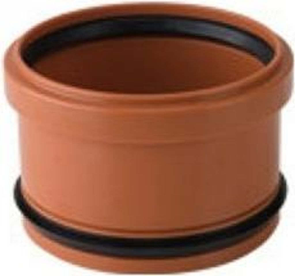 A close-up studio shot of a single plumbing adapter.