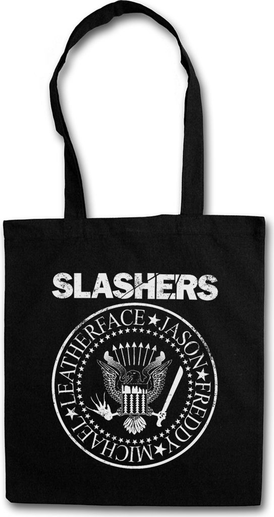 Urban Backwoods Circle Of Slashers, Stofftasche, Farbe: Schwarz