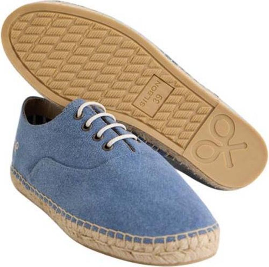 Silbon Sport Espadrilles Blau EU 45 Herren Blau EU 45